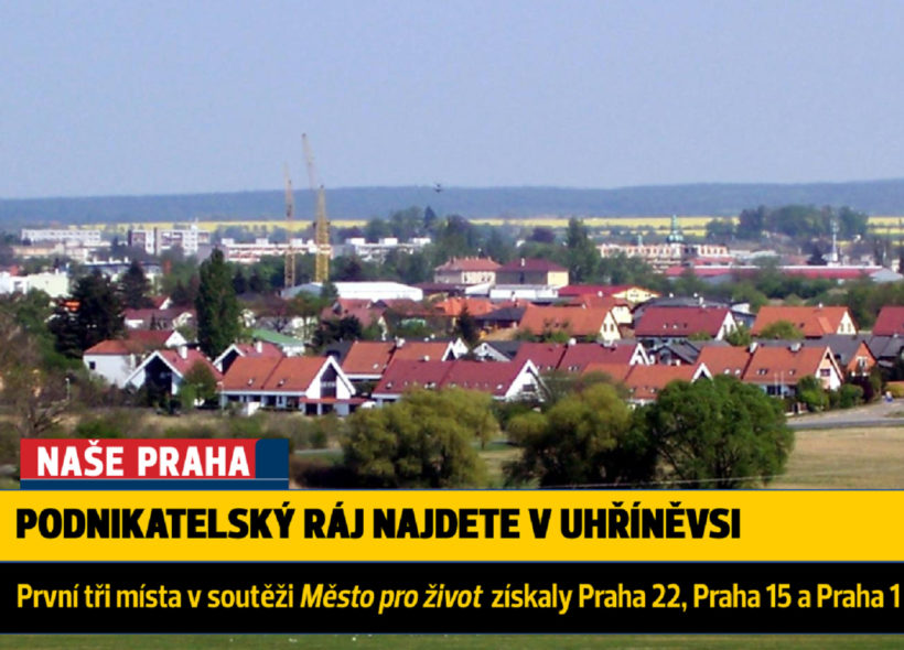 Město pro byznys 2021 vyhrála MČ Praha 22