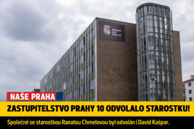 Odvolání starostky Prahy 10