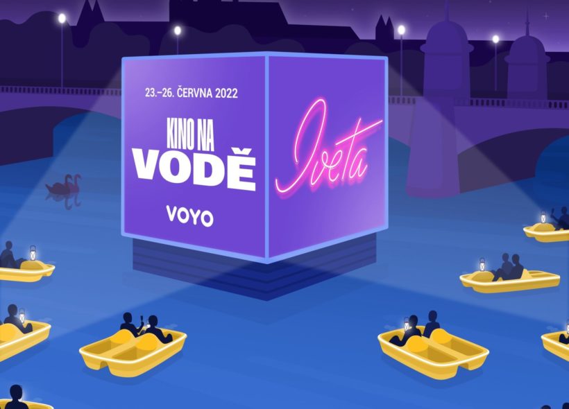 Na hladině Vltavy v samém centru Prahy u Střeleckého ostrova se od čtvrtka 23. června do neděle 26. června otevře Voyo kino na vodě.