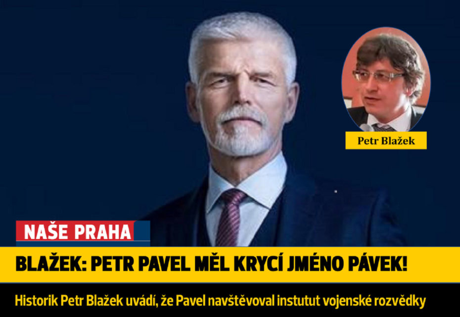 Podle českého historika Petra Blažka byl prezidentský kandidát Petr Pavel frekventantem zpravodajského institutu komunistické vojenské rozvědky. 