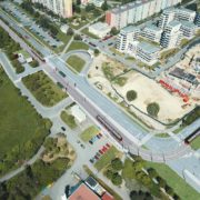 Vizualizace tramvajové trati Modřany &#8211; Libuš