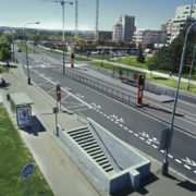Vizualizace tramvajové trati Modřany - Libuš.
