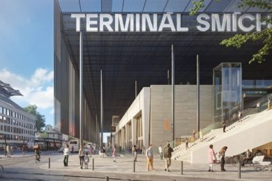 Nový dopravní terminál na Smíchově bude velmi moderní. 