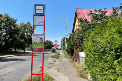 Dočasná změna trasy a zastávek autobusů MHD.
