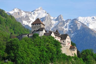 Lichtenštejnsko v plné své kráse.