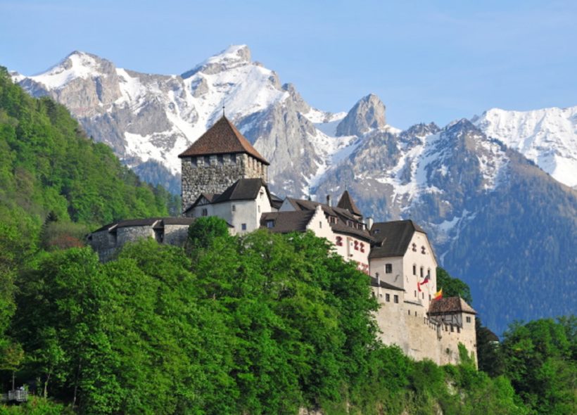 Lichtenštejnsko v plné své kráse.
