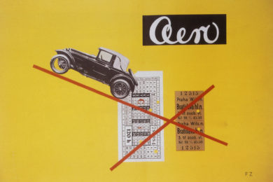 František Zelenka - plakát Aero1932