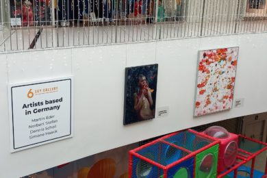 SKY GALLERY ŠESTKA - výstava obrazů s názvem "Artists based in Germany". 