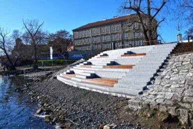 Otevření parku Cihelná v Praze 1 se blíží.