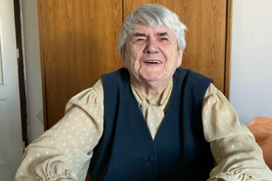 Jarmila Hrubá právě dnes slaví svoje 90. narozeniny v domě, ve kterém prožila celý život.