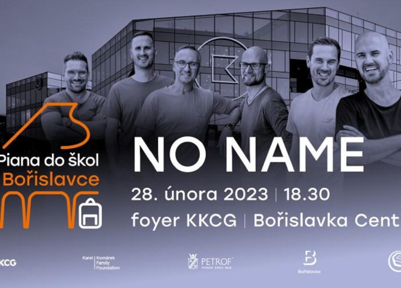 Slovenská hudební skupina No Name podpoří akci Piana do škol