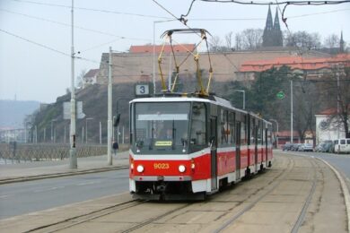 Tramvajová trať v Podolí bude mít výluku.