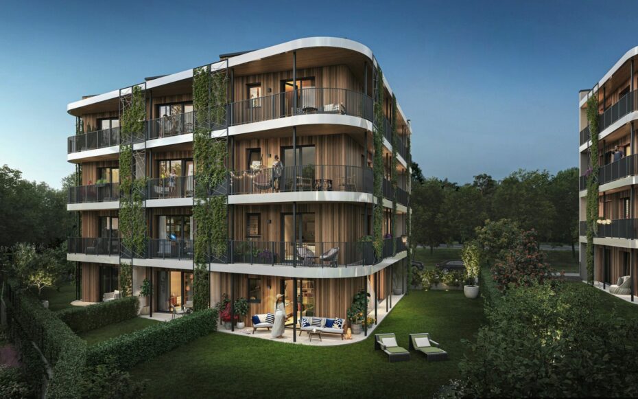 Projekt Timber Praha nabídne přes šest desítek nových bytů.