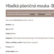 Mouka Lidlu Belbake neprošla nezávislými testy. Není uvedena země původu a v testech roku 2020 byly objeveny pesticidy.    