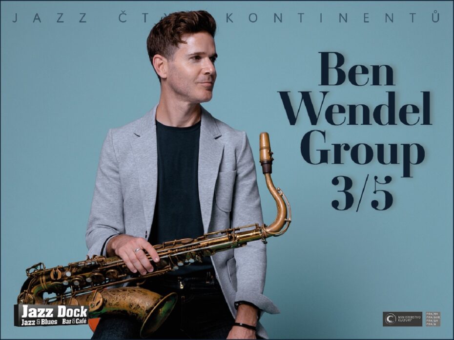 Ben Wendel vystoupí opět v Jazz Docku.