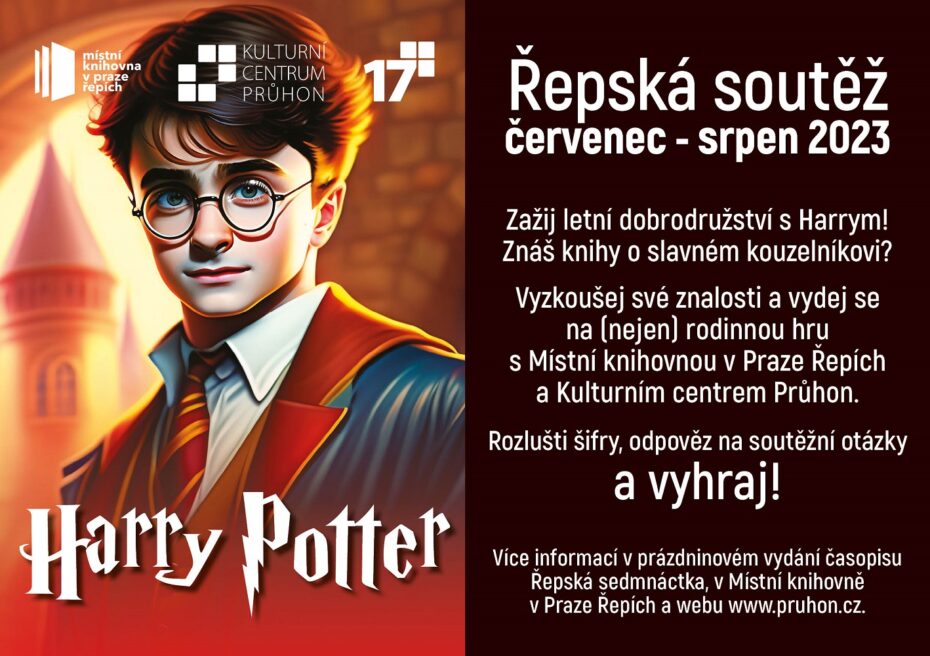 Soutěž s Harrym Potterem bude probíhat ještě do konce srpna. 