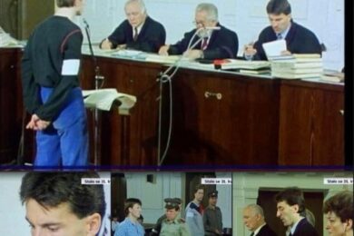 Komunistický soudce Robert Fremr odsuzuje v roce 1988 Roberta Ereta k 6.5 letům vězení ve vykonstruovaném procesu stb. Eret se ničeho nedopustil. Tvrdí, že jej mučili spoluvězni ve vazbě, aby se přiznal. Jejich svědectví pak Fremr použil proti němu.