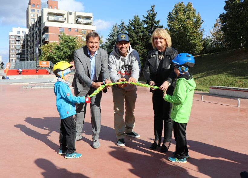 V pondělí 16. října byl slavnostně otevřen skatepark Lužiny v Praze 13.