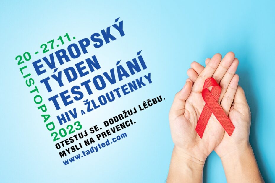 Evropský týden testování HIV a žloutenky proběhne od 20. do 27. listopadu v celé ČR