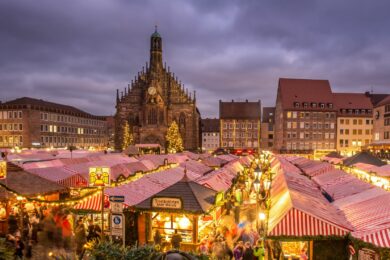 Na oblíbené vánoční trhy, například do Norimberku, vás spolehlivě doveze FlixBus.
