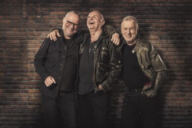 Všichni tři členové slovenské hudební kapely ELÁN.