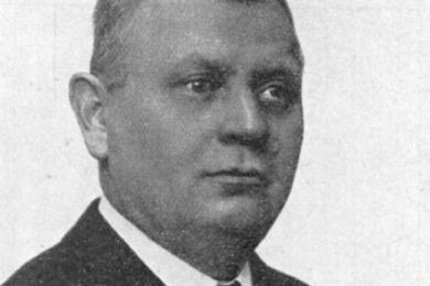 Josef Walter (1873–1950) na konci dvacátých let minulého století.