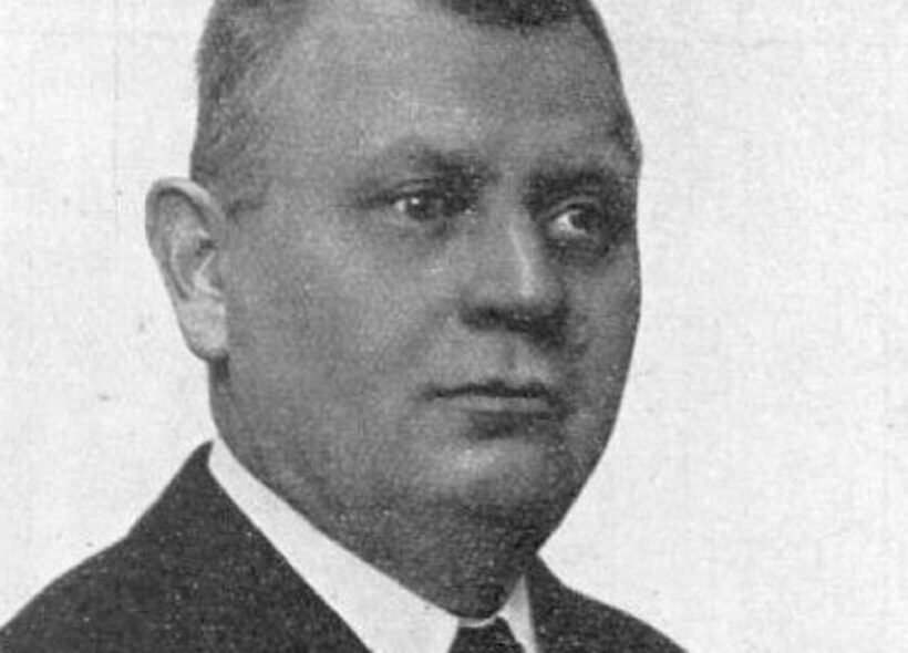 Josef Walter (1873–1950) na konci dvacátých let minulého století.