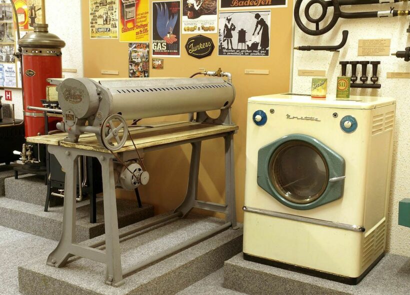 Mandl a českou automatickou pračku na plyn, to uvidíte pouze v pražském Plynárenském muzeu. 