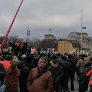 Protesty v Berlíně