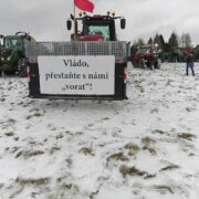 Zemědělci jsou naštvaní na vládu a ve čtvrtek  budou opět omezovat dopravu v Praze.