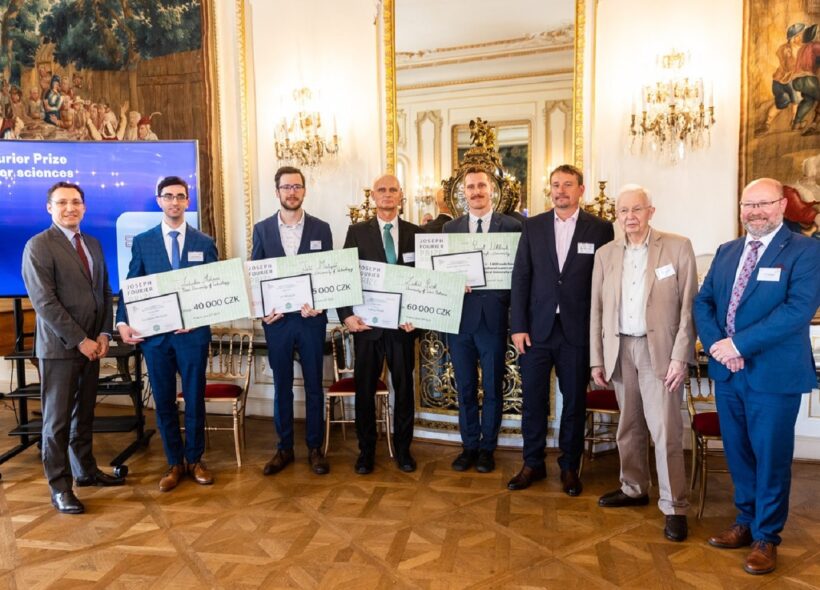 Vítězové minulého ročníku soutěže Cena Josepha Fouriera 2023.