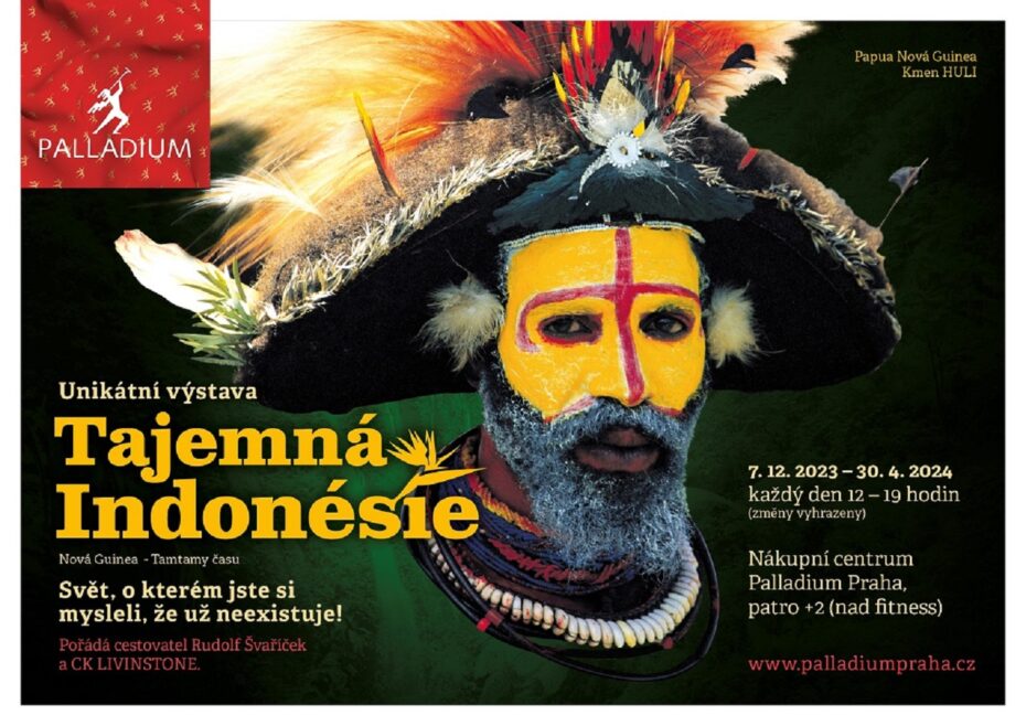 Až do konce dubna 2024 je v patře +2 otevřena unikátní výstava „Tajemná Indonésie“.