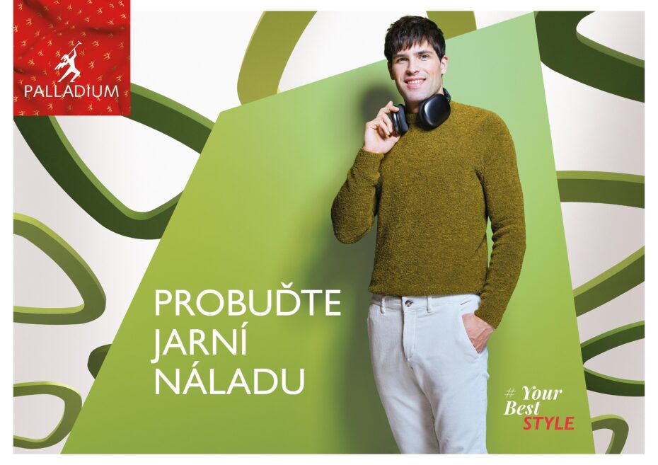 Jaro přichází i do NC Palladium v Praze 1. 