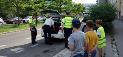 Opět v Praze 4 proběhne bezpečnostní akce Smajlík, ve které školáci známkují řidiče.