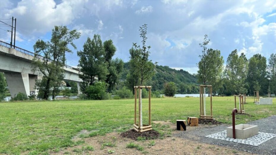 Studánka v parku U Vody.