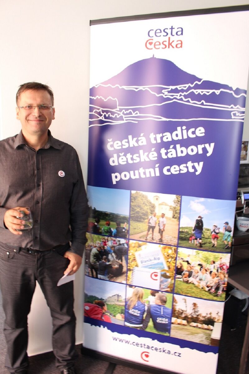 Předseda spolku Cesta Česka Jindřich Chmelař.