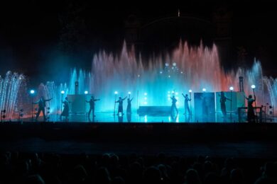 Show Magická fontána představuje životní pouť vynálezce Františka Křižíka.