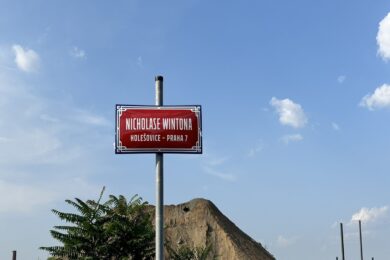 Nová ulice Nicholase Wintona v Holešovicích.