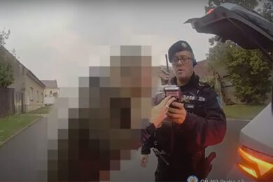 Řidička, která i přes zákaz řízení usedla za volant, byla pod vlivem omamných látek a navíc vezla v autě dvě děti.