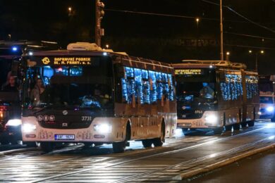 Také vánoční flotila MHD bude mít v rozpisu Adventní jízdní řád.