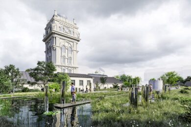Na místě bývalé Vinohradské vodárny vznikne moderní vodárenské centrum Hydropolis.
