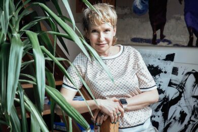 Známá slovenská dokumentaristka Zuzana Piussi před českou a slovenskou premiérou svého dokumentu Pachová stopa.