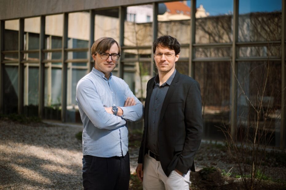Michal Gabaš a Tomáš Beránek, architekti ze společnosti Apropos Architects.