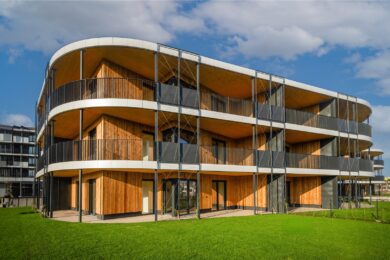 Moderní a elegantní domy jsou postaveny v energeticky nejúspornější kategorii A.