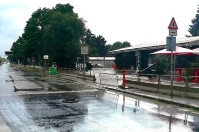 V Praze 4 mezi vjezdem do Žlutých lázní a tramvajovou smyčkou bude uzavřen chodník s cyklostezkou. 