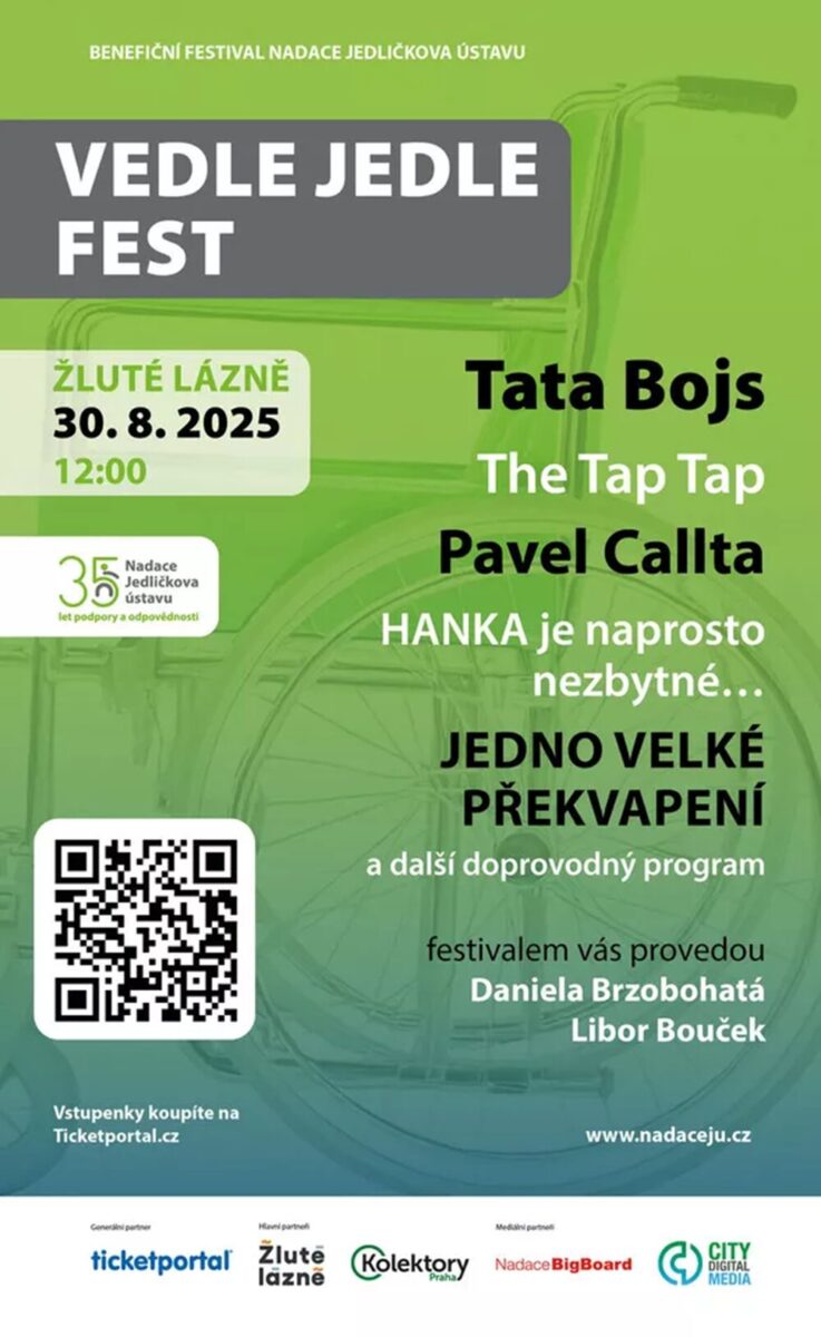 Nadace Jedličkova ústavu slaví významné výročí a zve veřejnost na den, který bude bavit i dojímat. 