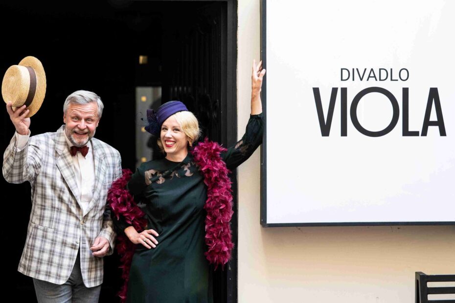 Vasil Fridrich a Petra Hřebíčková zvou do Divadla Viola na nový projekt s názvem Kabaret Viola: Pražský kabaret.