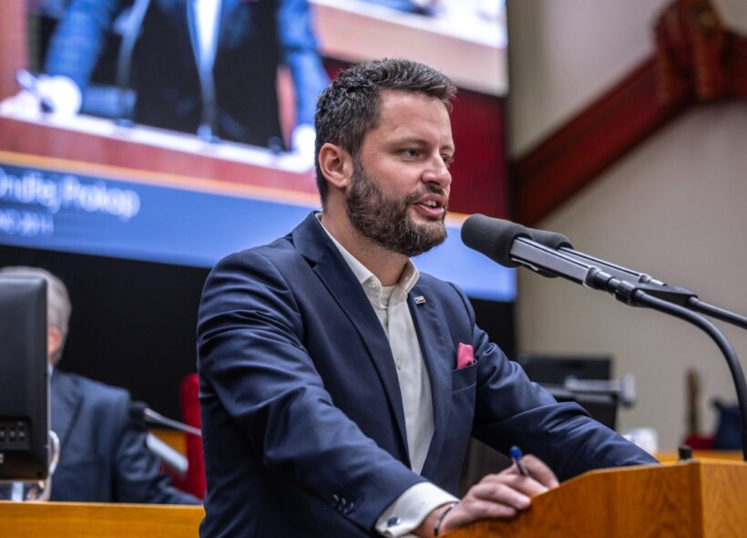 Ondřej Prokop, zastupitel a předseda pražské organizace Hnutí ANO