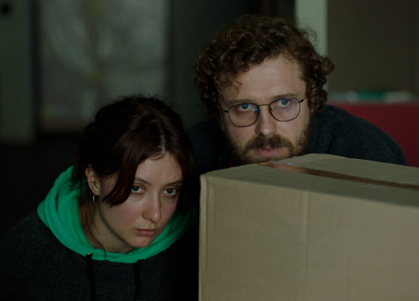 Ira Nursha a Roman Lutskyi ve filmu Líbánky.