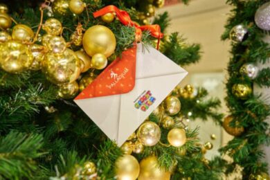 Tradiční charitativní akce Strom radosti se vrací do PALLADIA v patře 0 vedle Infokiosku, kde bude až do pondělí 22. prosince do 12 hodin.